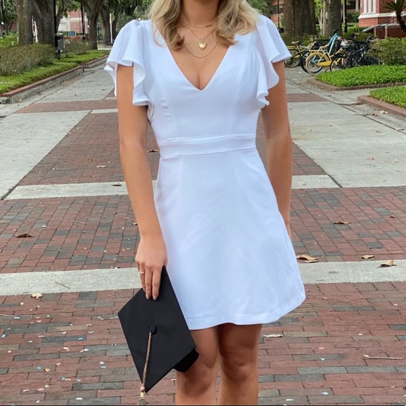 NWT BCBG White dress - Picture 4 of 4